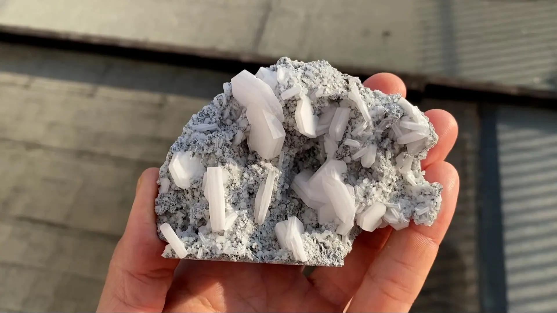 Calcite from China, Fujian, Zhudi lead-zinc mine, Zhudi Village, Liancheng County, Longyan Prefectur - image 7