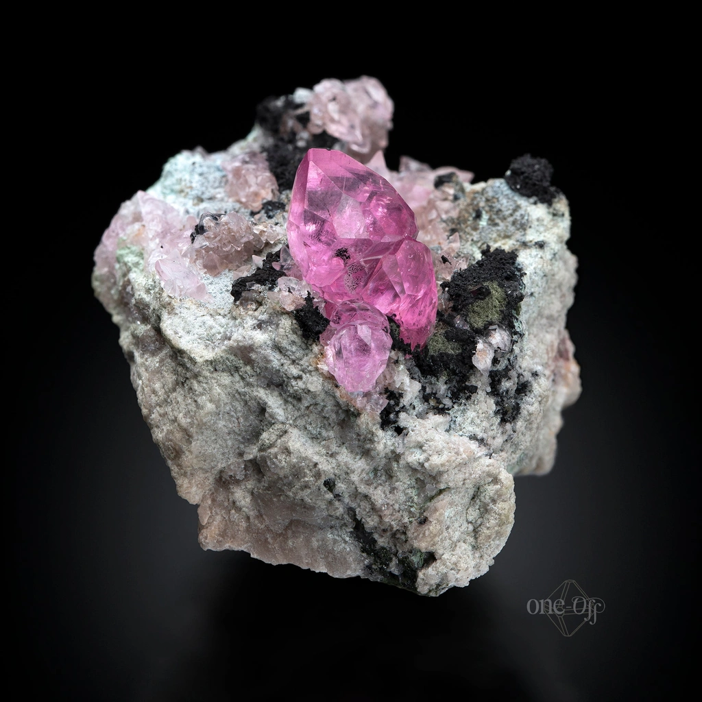 Calcite from Mashamba West Mine, Sicomines copper-cobalt project, Mutshatsha, Lualaba, DR Congo image