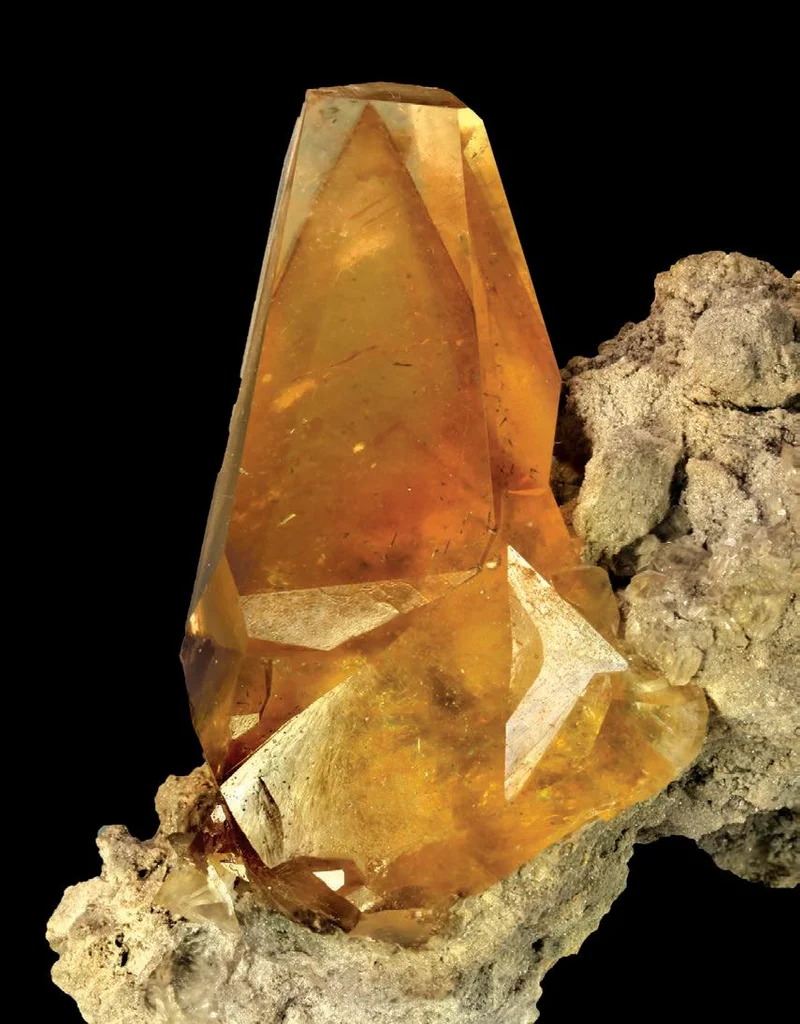 Calcite from Meshberger Stone Company Quarry, Indiana, USA image