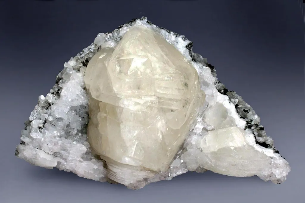 Calcite from USA, New Jersey, Haledon, Braen Quarry image
