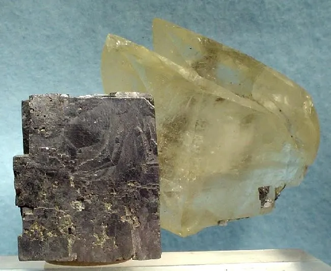 Calcite, Galena image