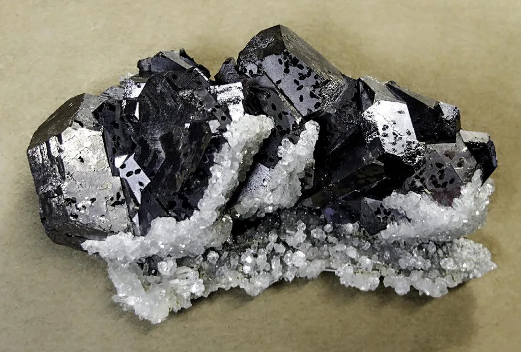 Calcite, Galena image