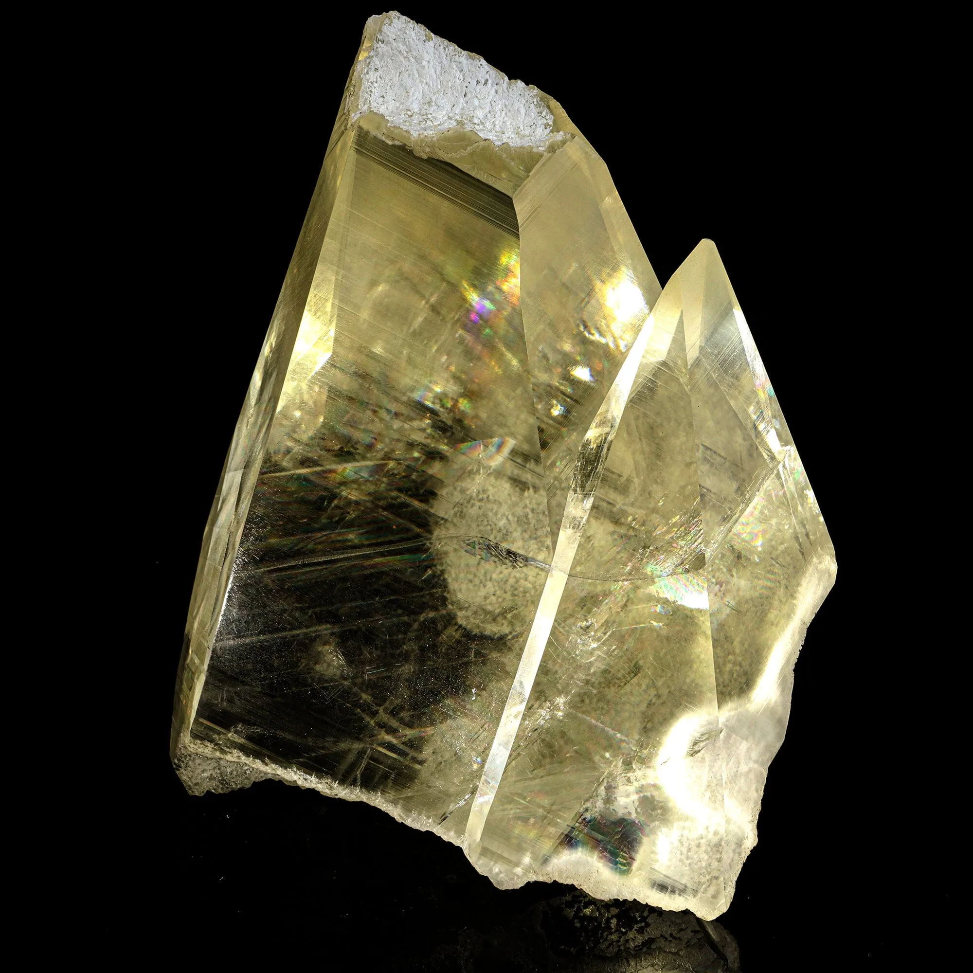 Calcite: Gemmy Huge Pyramid, Natural Mineral Specimen - image 6