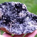 Calcite & Goethite 1470 grams - Col d’Engeyresque, Verrières, Millau, Aveyron, Occitanie, France - image 1