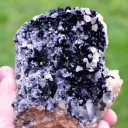 Calcite & Goethite 1470 grams - Col d’Engeyresque, Verrières, Millau, Aveyron, Occitanie, France - image 6