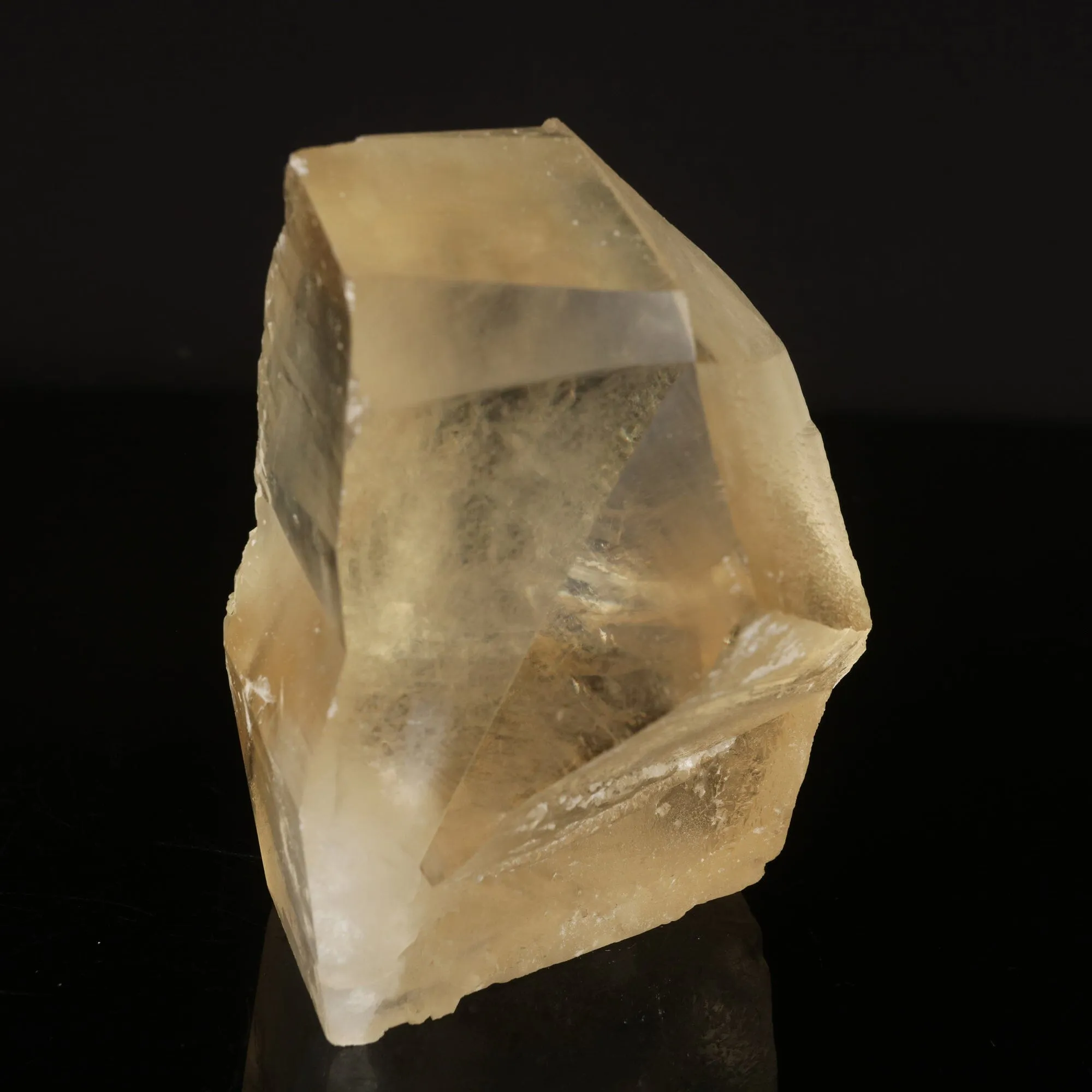 Calcite Golden Color Natural Mineral Specimen - image 2