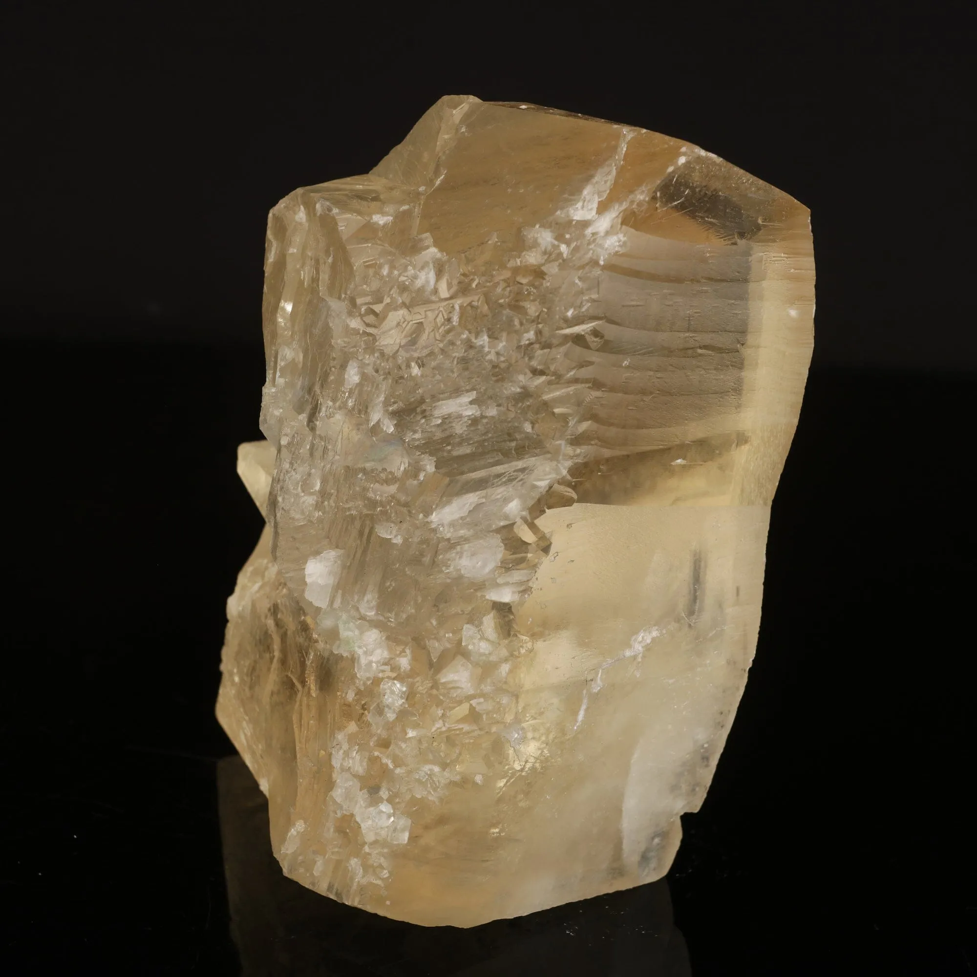 Calcite Golden Color Natural Mineral Specimen - image 5