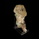 Calcite Golden Color with Stilbite Natural Mineral Specimen - image 4