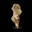 Calcite Golden Color with Stilbite Natural Mineral Specimen - image 3