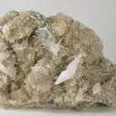 Calcite, Gypsum (Var: Selenite) - image 1
