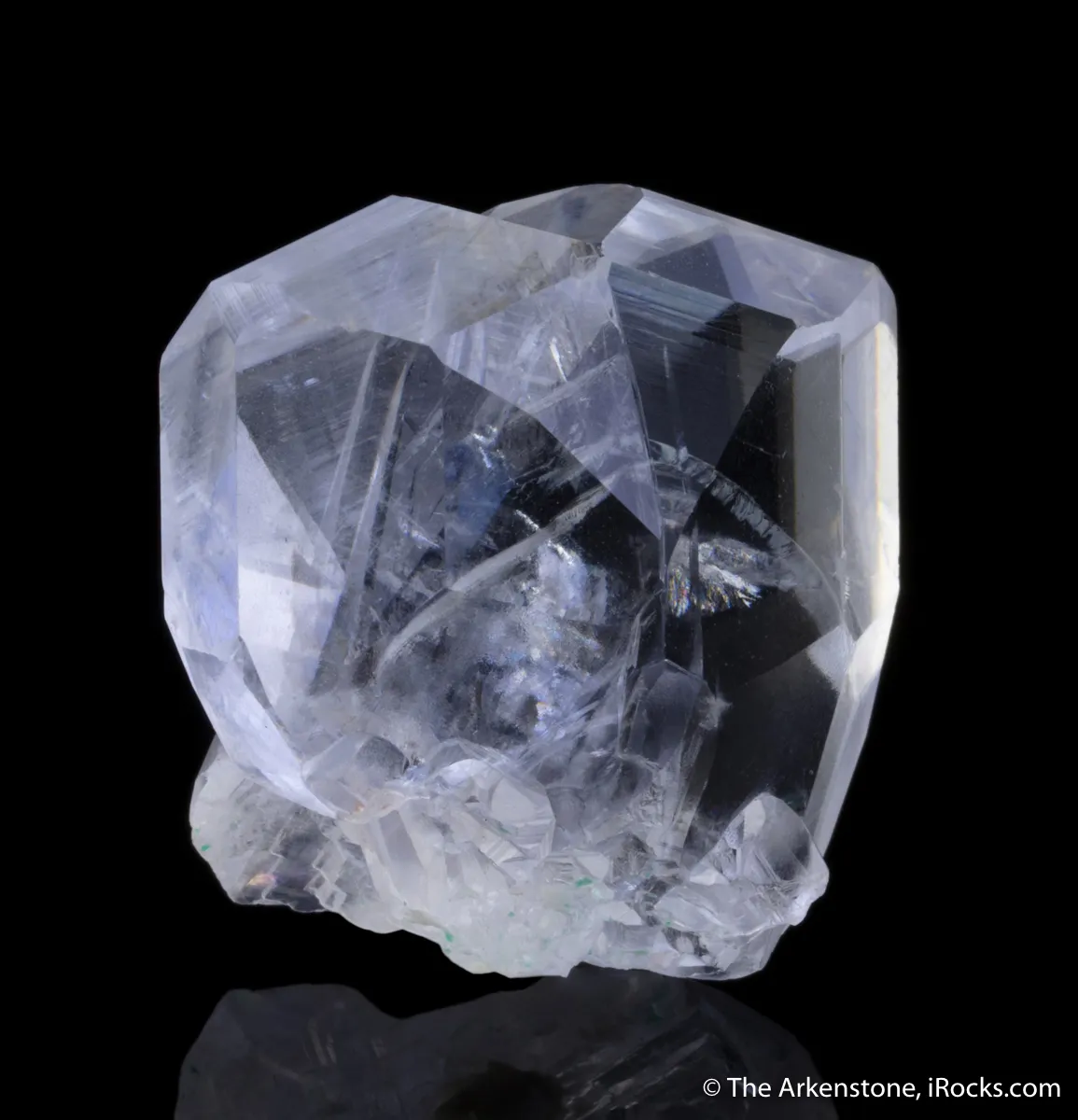 Calcite (heart twinned, circa 1860's) - image 6