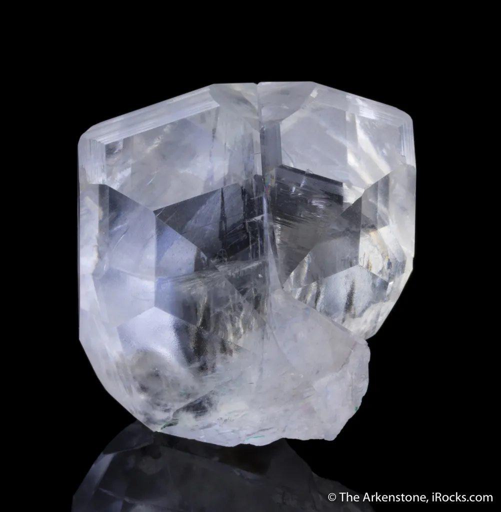 Calcite (heart twinned, circa 1860's) - image 4