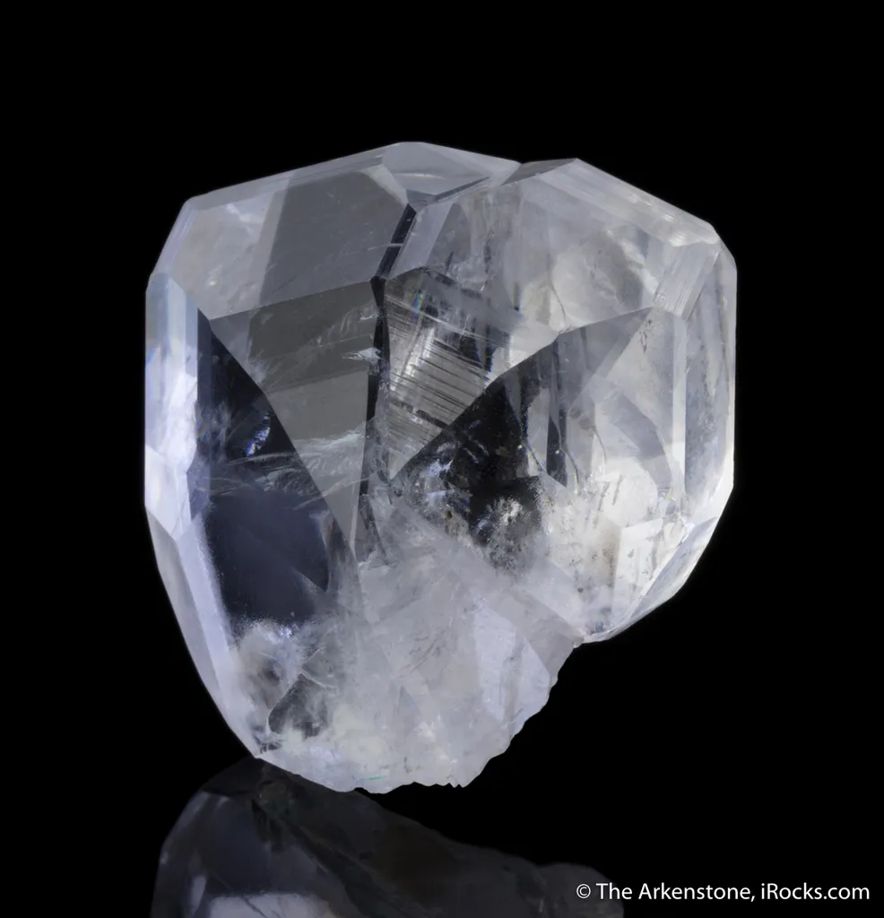 Calcite (heart twinned, circa 1860's) - image 3