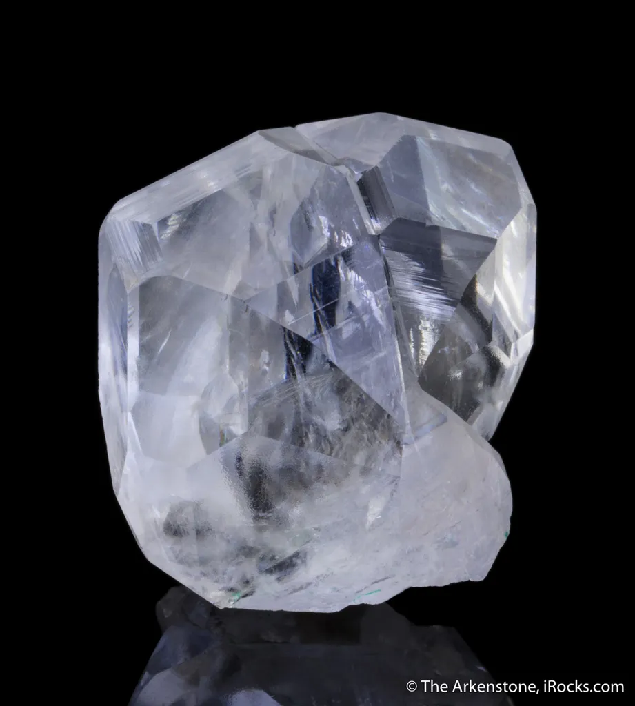 Calcite (heart twinned, circa 1860's) - image 2