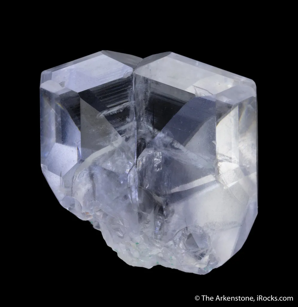 Calcite (heart twinned, circa 1860's) image