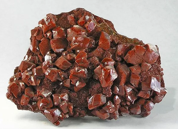 Calcite, Hematite image