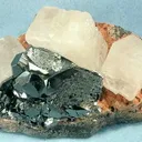 Calcite, Hematite, Andradite - image 1