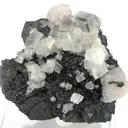 Calcite, Hematite, Calcite (Var: Manganoan Calcite) - image 1