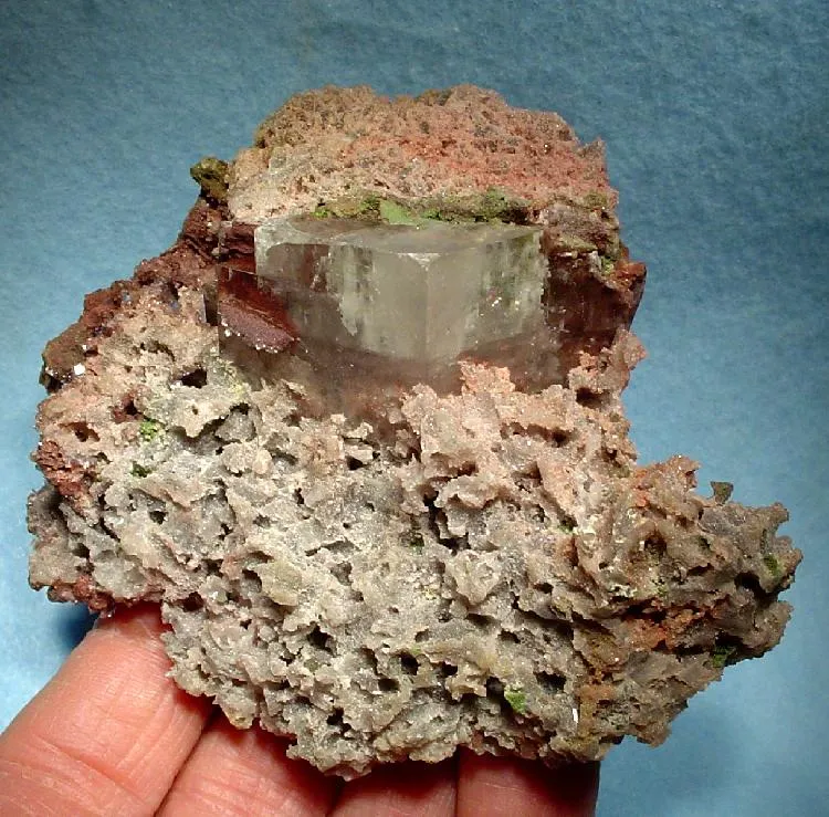 Calcite, Hematite, Duftite image