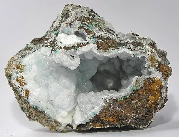 Calcite, Hemimorphite image