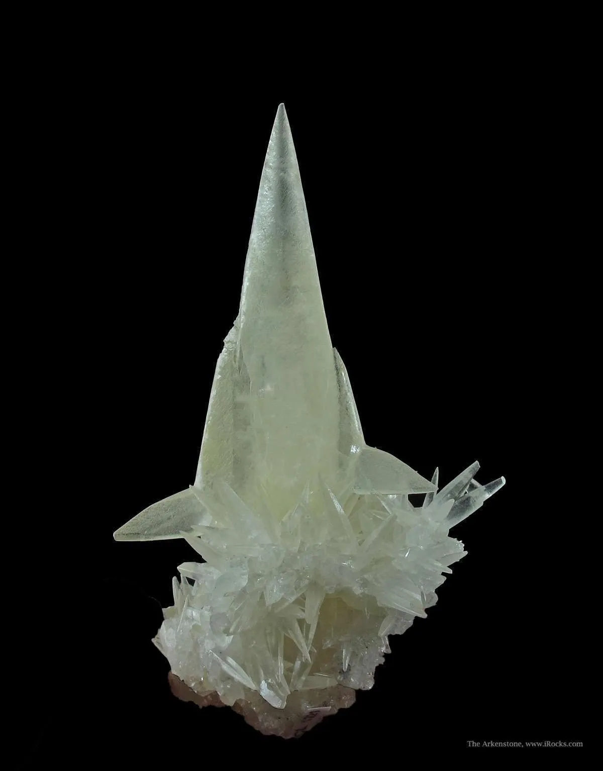 Calcite (Illustrated) - Double Butterfly Twinned - image 1