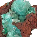 Calcite Included By Aurichalcite - image 2