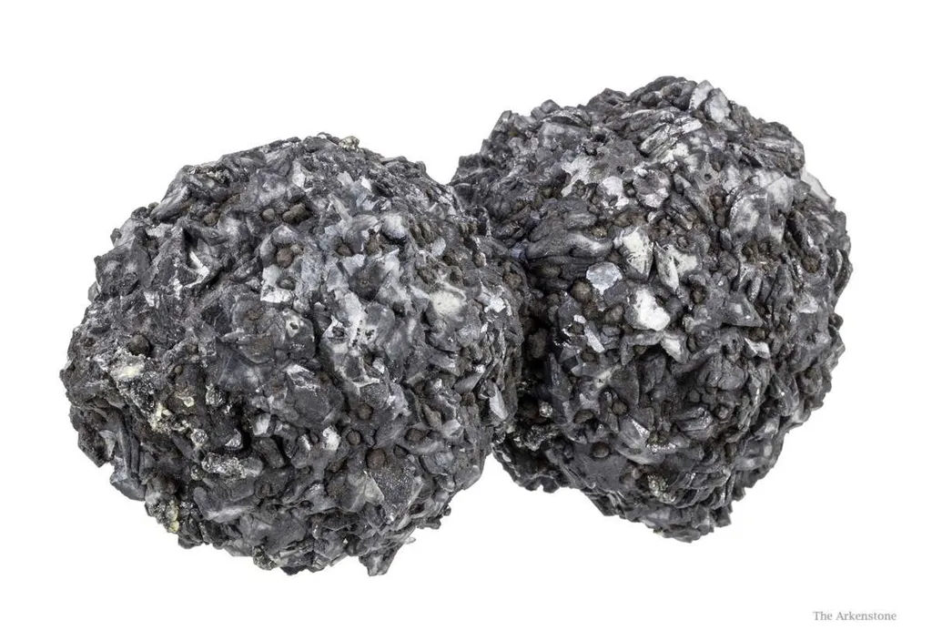 Calcite Included By Boulangerite - image 6