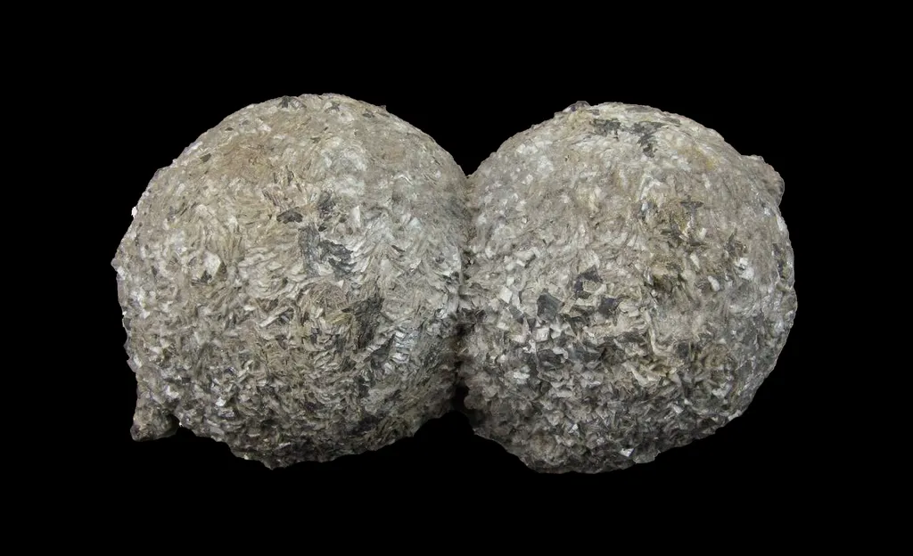 Calcite Included By Boulangerite image