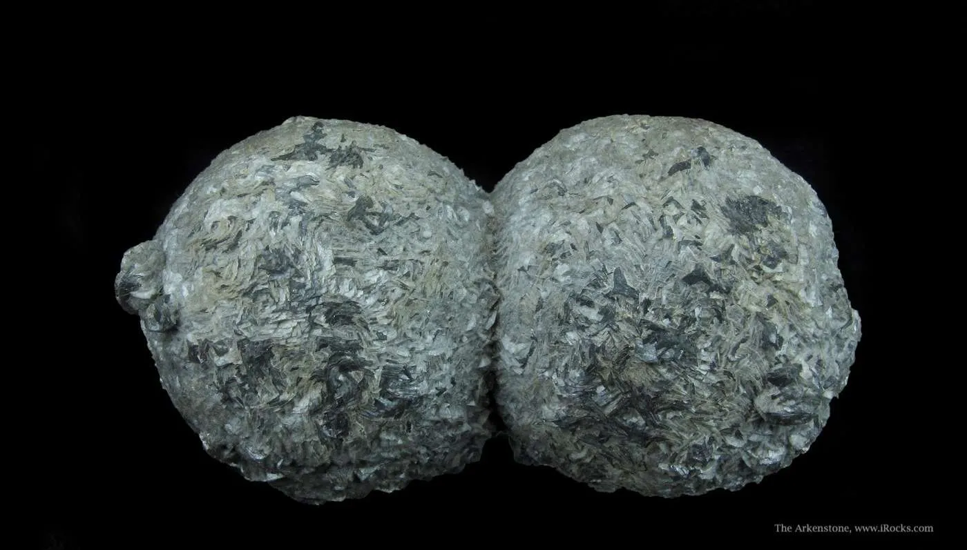 Calcite Included By Boulangerite - image 3