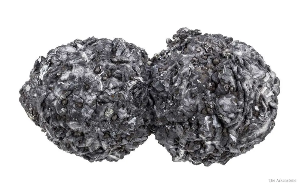Calcite Included By Boulangerite - image 4