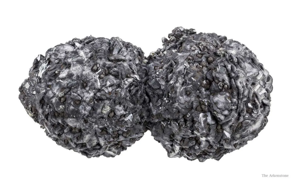 Calcite Included By Boulangerite - image 4