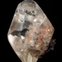 Calcite included by Copper, on Copper - image 2