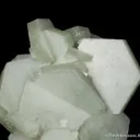 Calcite included by Hedenbergite - image 7