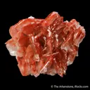 Calcite included by Hematite - image 3