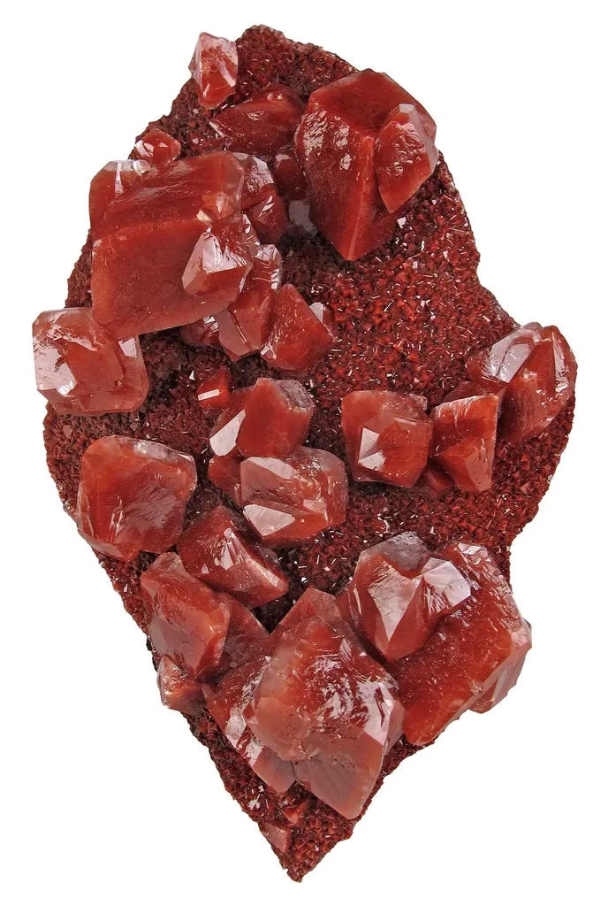 Calcite Included By Hematite - image 4