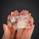 Calcite included by Hematite (classic find) - image 2