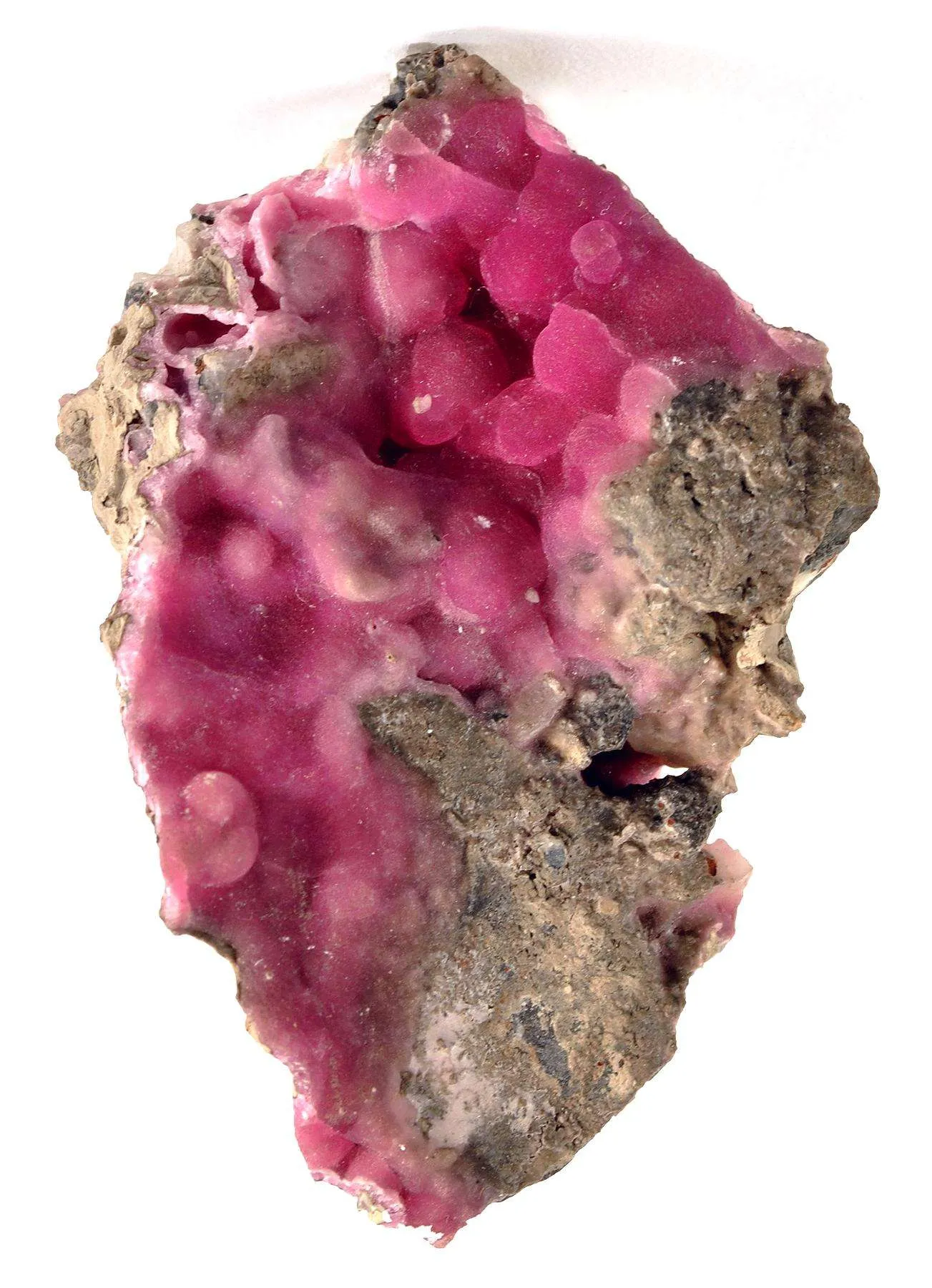 Calcite Included With Erythrite - image 1