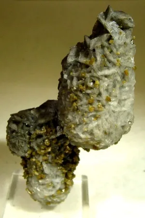 Calcite, Jamesonite, Siderite image