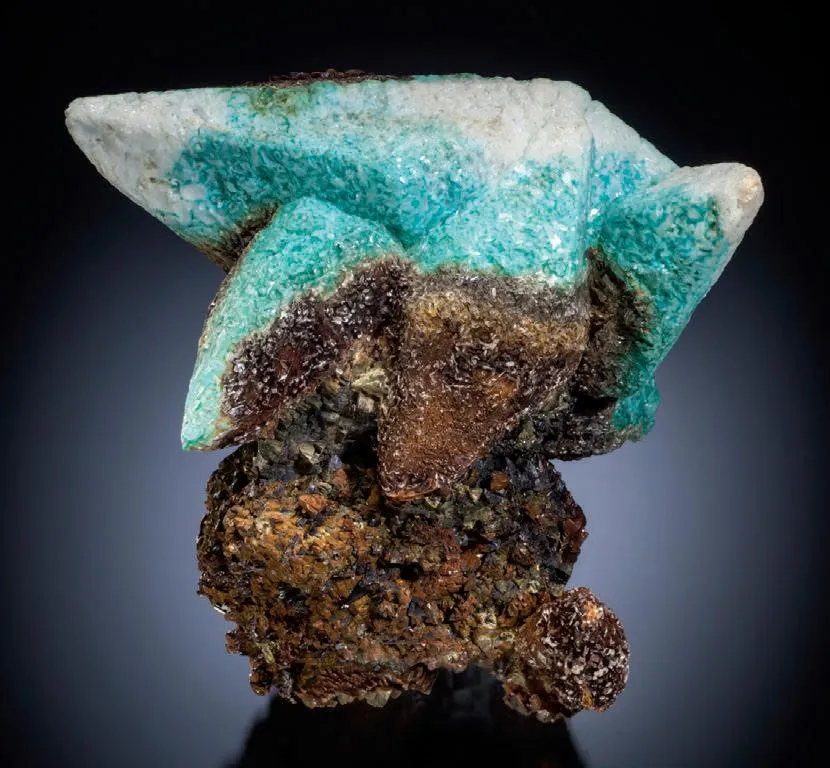 Calcite, Ktenasite, Gypsum - image 1