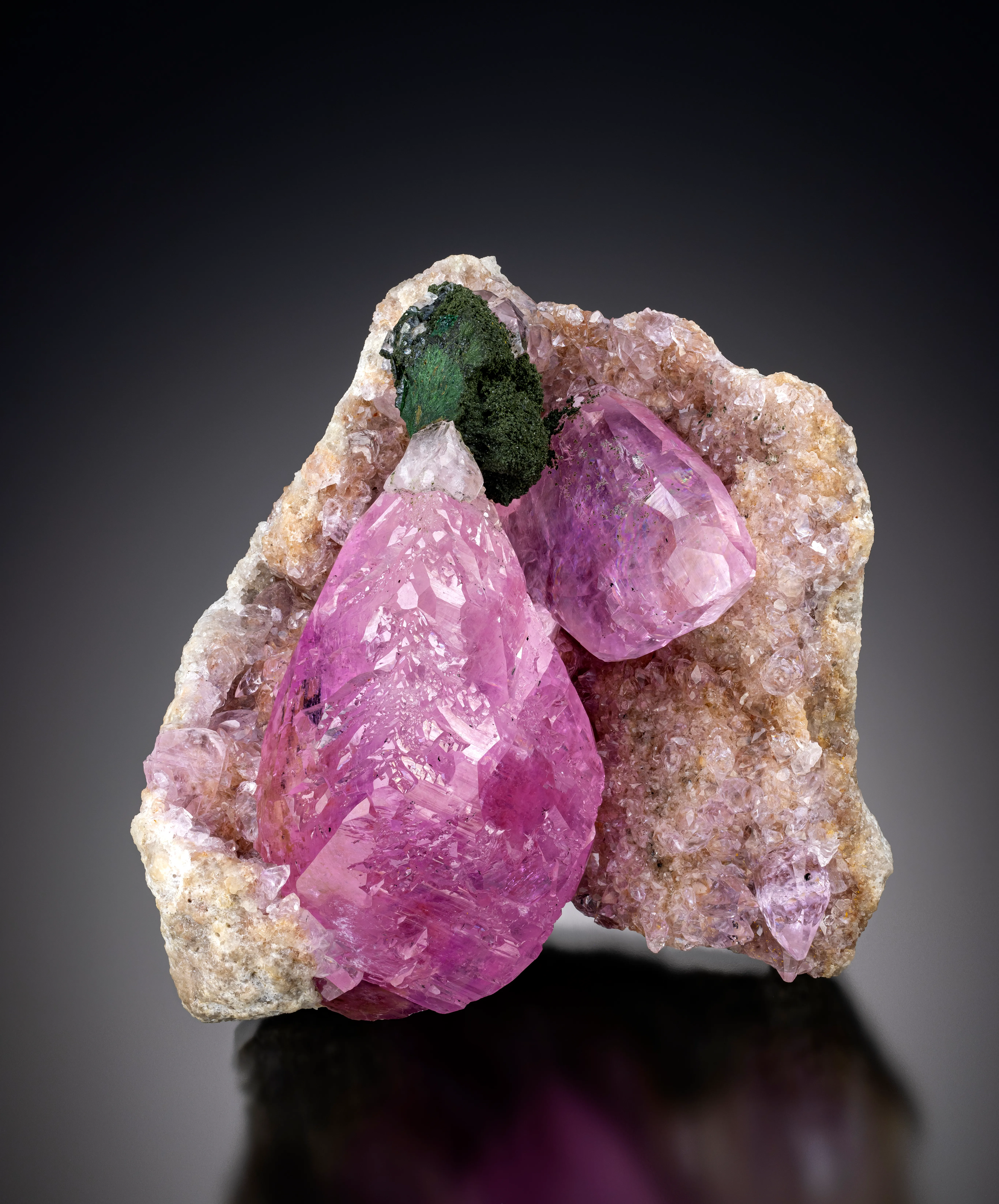 Calcite, Malachite - image 1