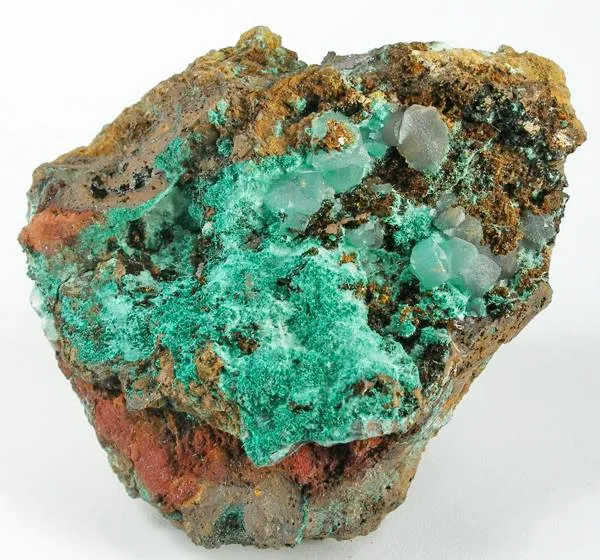 Calcite, Malachite image