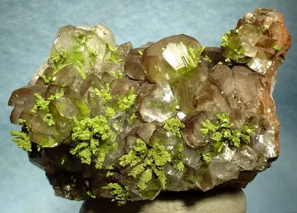 Calcite, Mottramite image