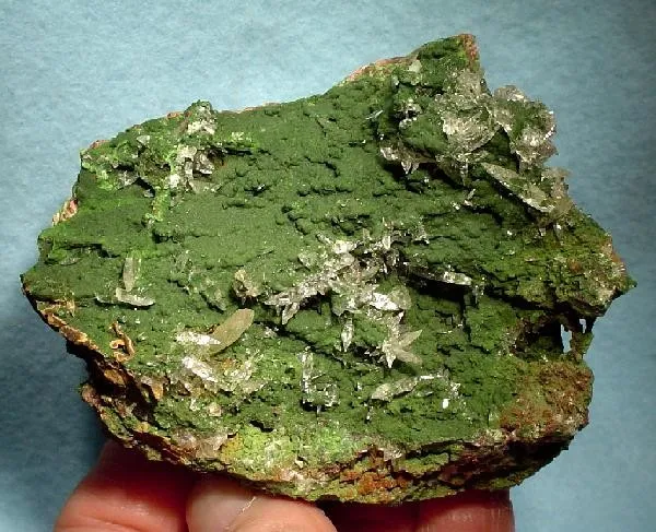 Calcite, Mottramite image