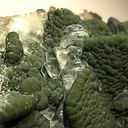 Calcite, Mottramite - image 2