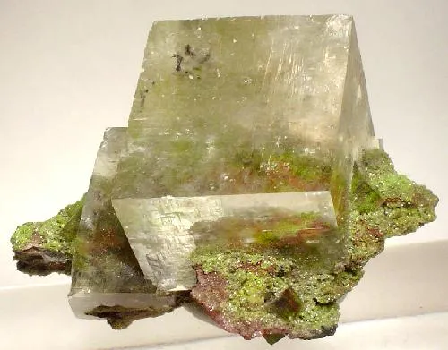 Calcite, Mottramite image