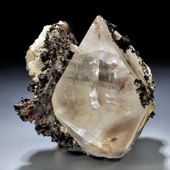 Calcite, native Copper image
