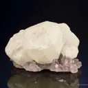 Calcite on Amethyst - image 3