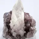 Calcite on Amethyst - image 2