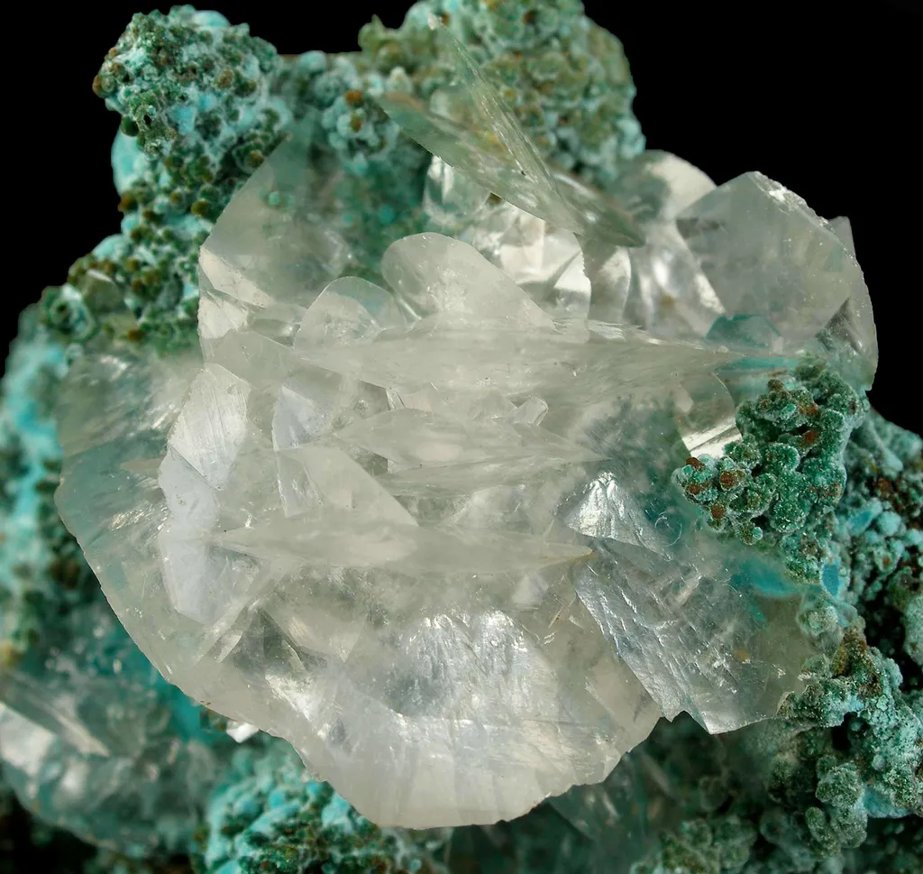 Calcite on Aurichalcite - image 2