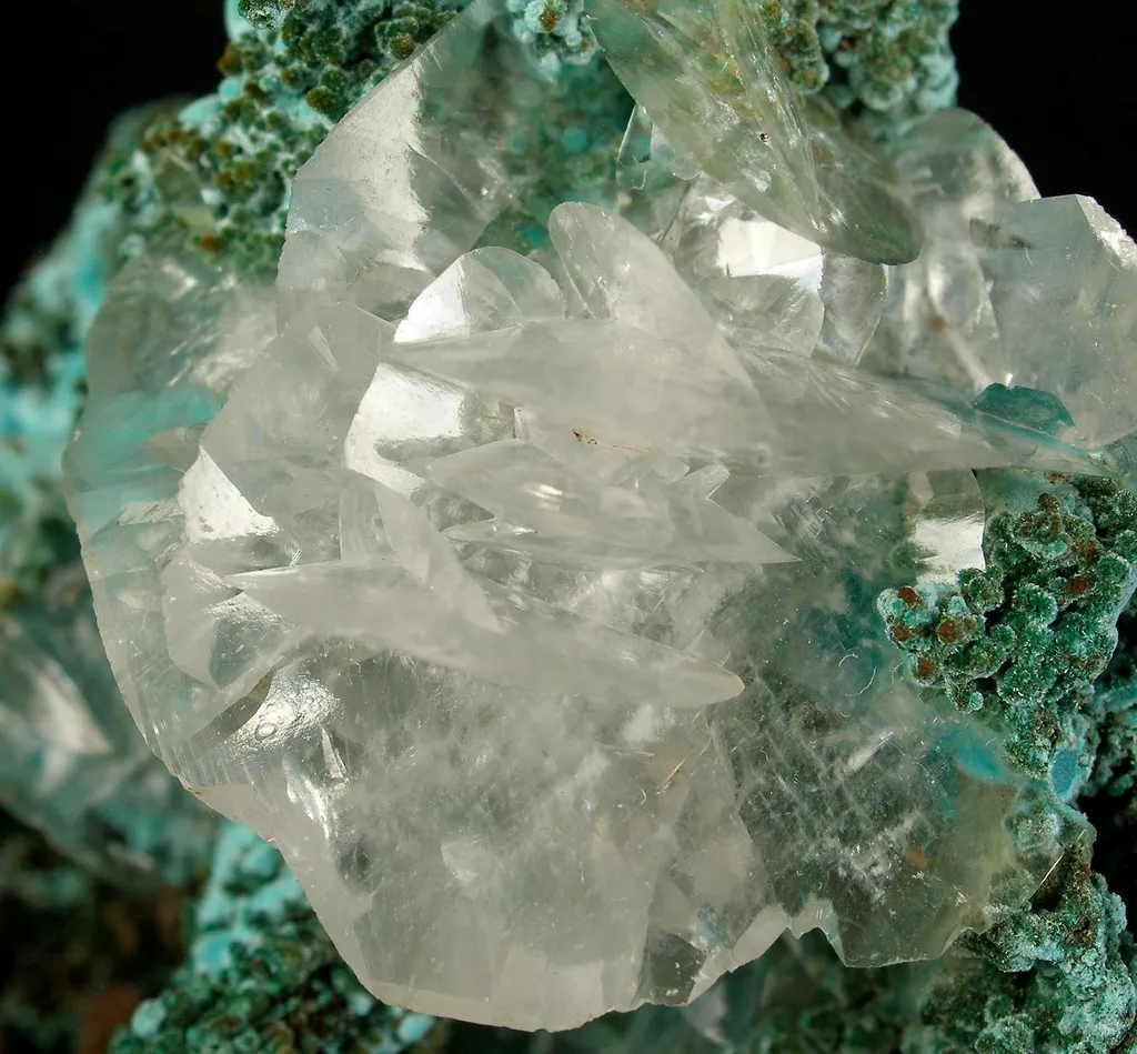 Calcite on Aurichalcite - image 3